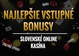 Slovenské online kasíno Šanca na výhru z pohodlia domova